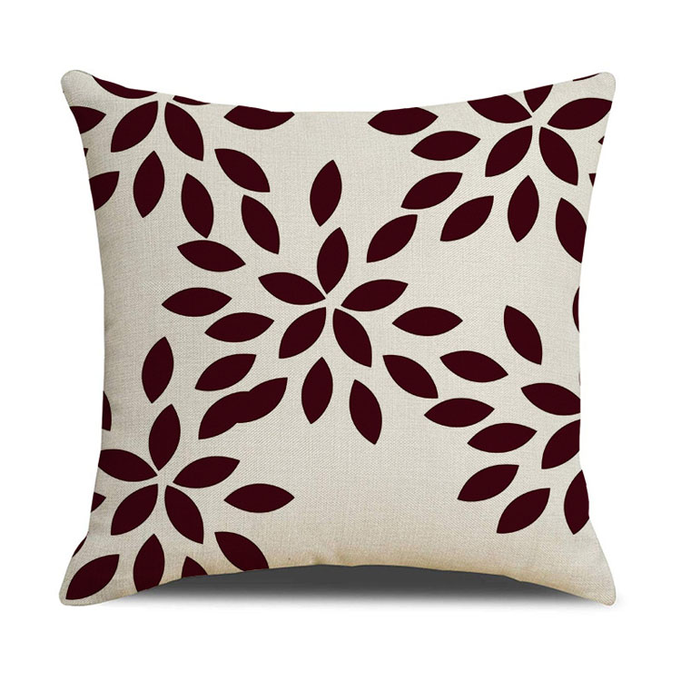 Nordic Home Decor Pillow Cover Office Car Linen Cushion Cover Custom Geometric Print Cushion Cover