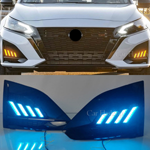 Nissan Altima Teana 2024 <span class=keywords><strong>2025</strong></span> LED DRL昼間ランニングライトターンシグナルフォグランプ自動車アクセサリー12V