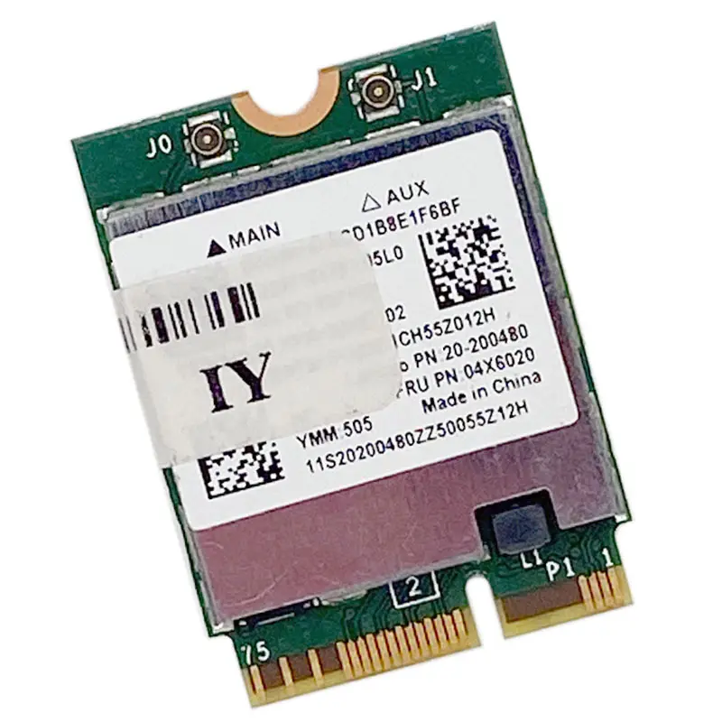 Broadcom WIFI Wireless AC BCM94352Z 04X6020 WIFI modelo Placa de rede M.2 NGFF 802.11AC 867Mbps wifi BT4.0 BCM94352 para Lenovo