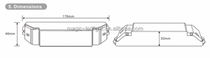 DMX512-RDM Visuelle Bedienung Controller BC-800 - DC 12-24V TFT LCD Display DMX512-RDM/2009 Standard Adressierbare LED Dimmer - Product Image 4