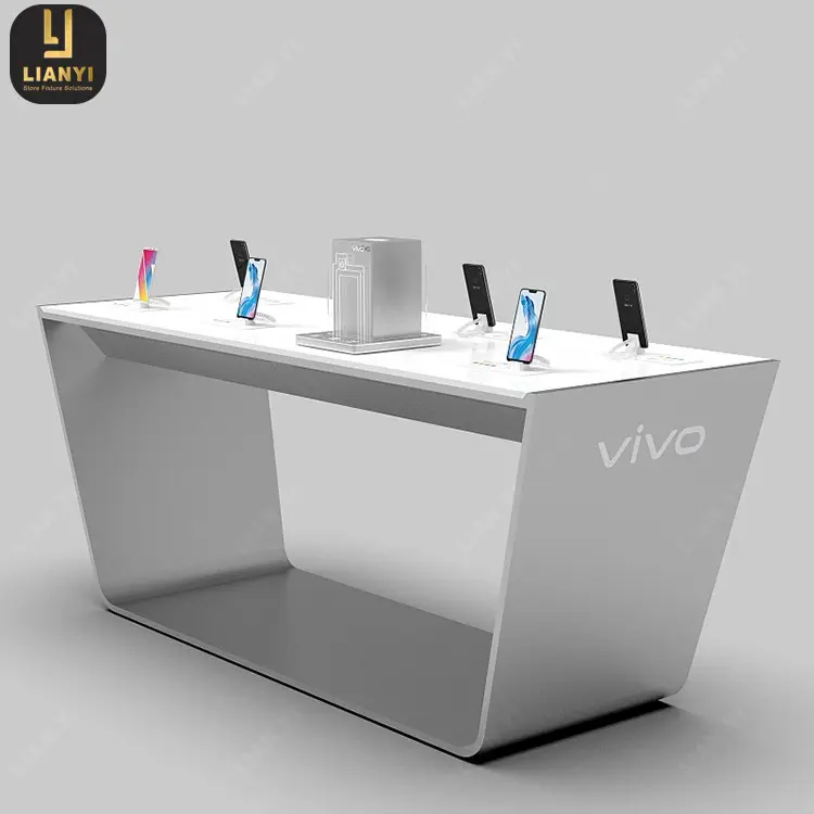Set desain pajangan ponsel Oppo/Vivo, penghitung telepon seluler kayu