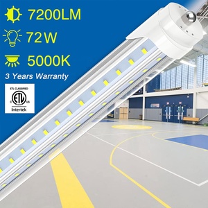 JESLED FA8 45/50W/72/90W 8FT บัลลาสต์บายพาส FA8 ขาเดียวไฟLEDใส/ฝ้าประเภทB LED T8 หลอดOEMและODM FCC ETL - Product Image 3