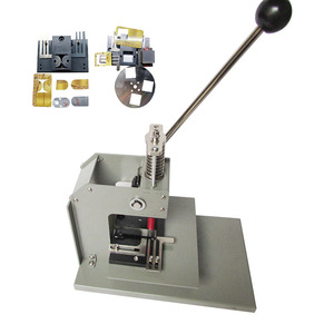 Manual Oval <strong>Oblong</strong> Square Slot <strong>Hole</strong> Punching Machines Leather PVC Card Metal Sheet Eyelet Die <strong>Hole</strong> Punching Machine - Product Image 5