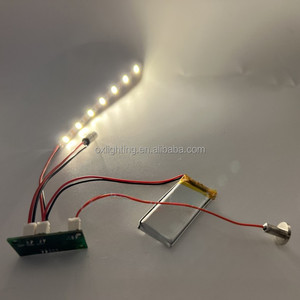 Batteria a Led Led a batteria batteria batteria al litio 3v 5v 18650 Led striscia di luce con batteria - Product Image 6