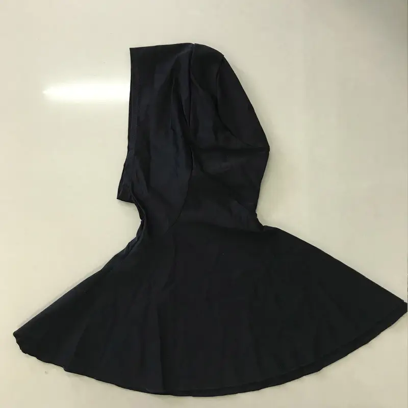 Vente en gros Hijab de bain pour femme musulmane Turban à couverture complète Bonnets de bain Hijab de natation islamique pour femme