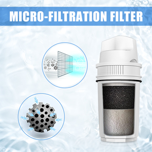 Doğrudan içme suyu sürahi yedek filtre aktif karbon saf su filtresi ev manuel güç kaynağı için - Product Image 4