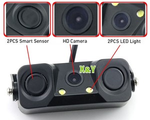 3 In1 Auto Cmos Reversing Camera <strong>Sensors</strong> Parking Back up <strong>Reverse</strong> Rear View Car <strong>Reverse</strong> Camera - Product Image 2
