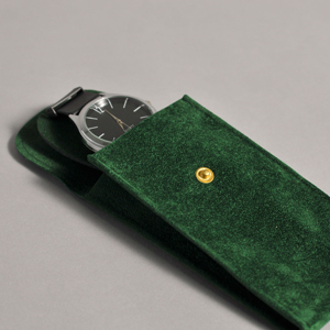 天鹅绒矩形麂皮材质苹果手表表壳，用于包装和存储 - Product Image 6
