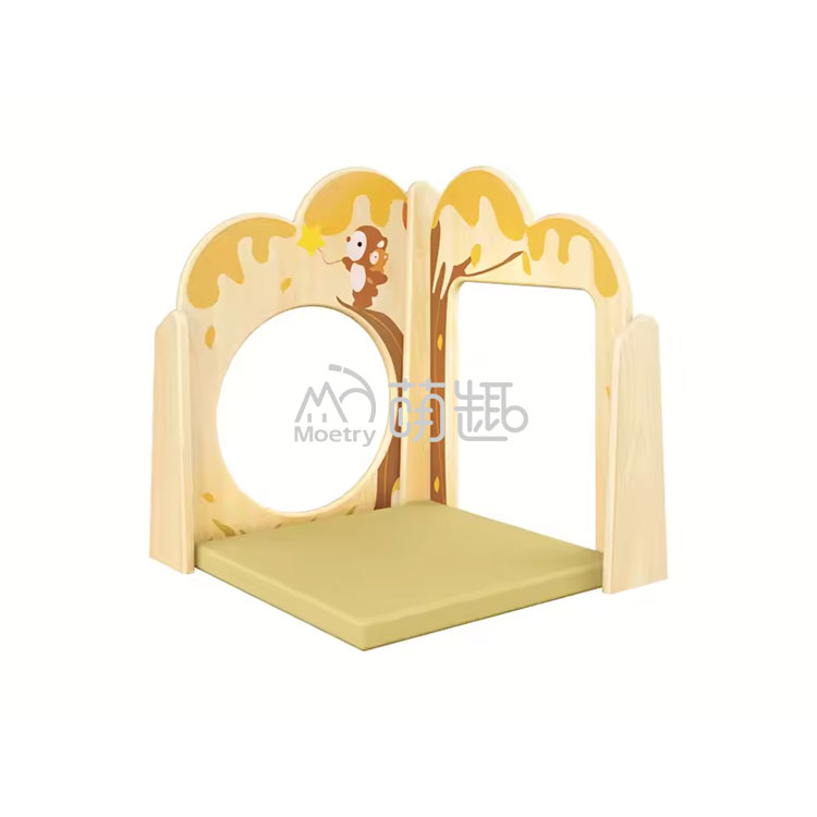Feuilles jaunes automne thème bébé playset