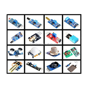 <strong>Raspberry</strong> <strong>Pi</strong> 16 <strong>Sensor</strong> Kit Experiment Starter Kit <strong>DHT11</strong> HC-SR501 DS1302 HC-SR04 Ultrasonic <strong>Sensor</strong>