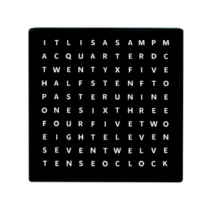 CHEETIE CP37S Desktop LED Electronic Text Display Time Clock orologio con parole tedesche con luce a Led - Product Image 3
