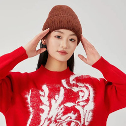 Bonnet extensible caramel
