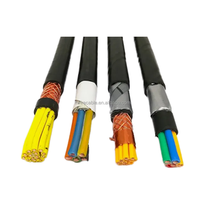 24 22 20 18 AWG esnek sinyal enstrüman kontrolü kablo tel PVC yalıtımlı tek kalkan 2 3 4 5 6 7 tel kablo - Product Image 6
