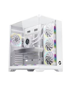 Custodia per PC da gioco personalizzata in fabbrica Tower ATX bianco Gamer Cabinet custodie per PC USB3.0 in rete metallica ATX custodia per Computer Desktop - Product Image 4