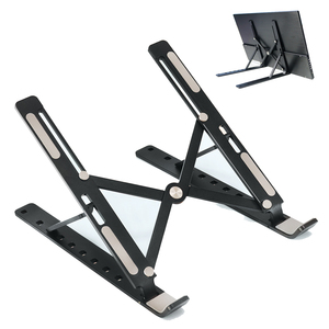Verstellbarer tragbarer Desktop-Monitorst änder aus Aluminium Faltbarer Halter für Laptop-iPad-Tablets Raspberry Pi Metal-für mobile Benutzer - Product Image 1