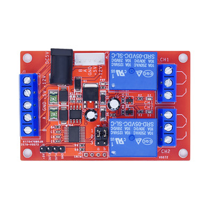 RS485 serial port control 2-channel <strong>relay</strong> <strong>module</strong> Single-chip microcomputer delay control single-byte /<strong>MODBUS</strong> RTU - Product Image 3