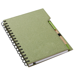 Рекламные пользовательские дешевые экологически чистые A5 binder Блокноты с ручкой - Product Image 6