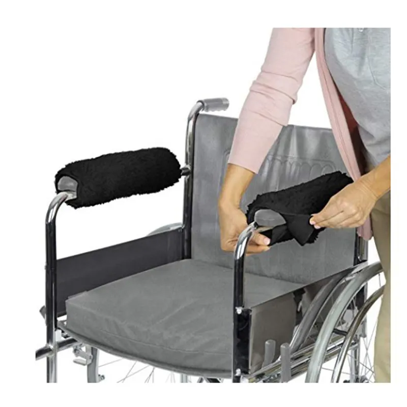 コンフォートパディング圧力リリーフ車椅子アームレストカバーパッド入りアームレスト用ソフトサポートクッションアクセサリー