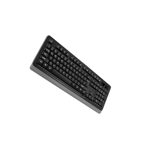Basics Low Comfortable Business Silent Black Quiet Hotkey Universal Interface French PS2 Keystrokes Sized Wireless <strong>Keyboard</strong> - Product Image 5