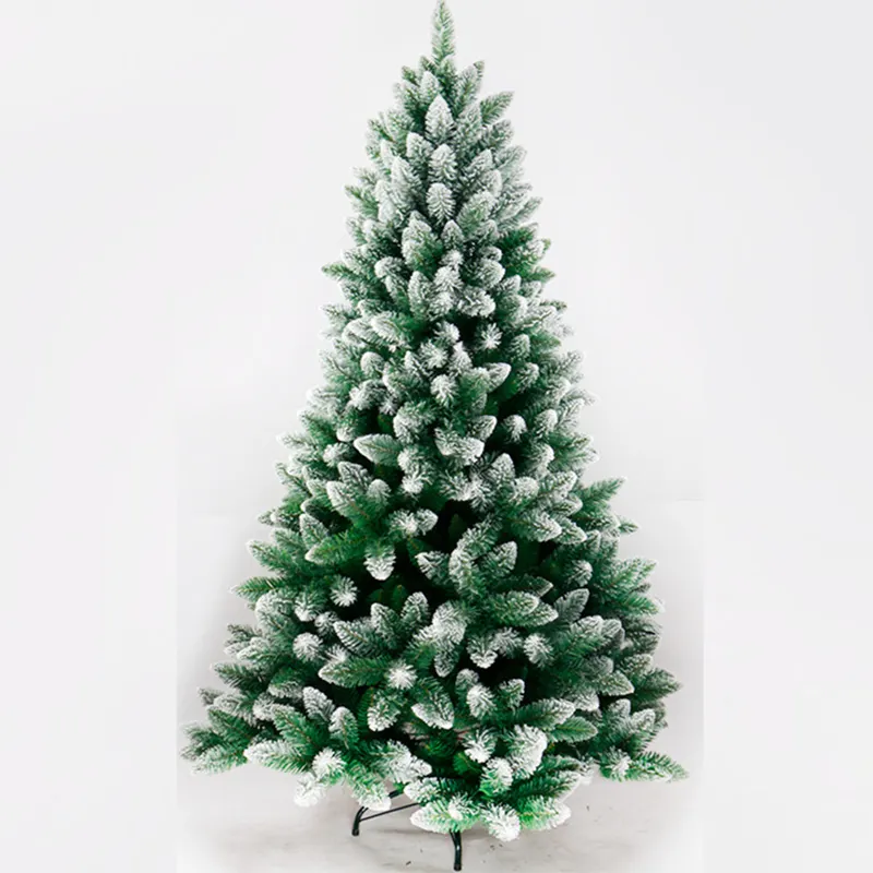 4 a 12 piedi grande illuminazione decorata all'aperto piante artificiali albero albero di natale con palline decorative