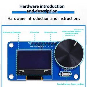 Módulo de pantalla OLED de 0,96 pulgadas con botones EC11 Codificador rotatorio Interfaz IIC Pantalla LCD - Product Image 4