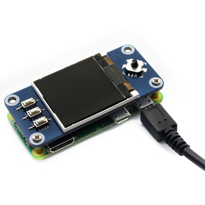 Waveshare 1,44 Zoll LCD-Display HAT für Raspberry Pi 128 x 128 Pixel SPI-Schnittstelle LED-Hintergrundbeleuchtung 3,3 V - Product Image 3