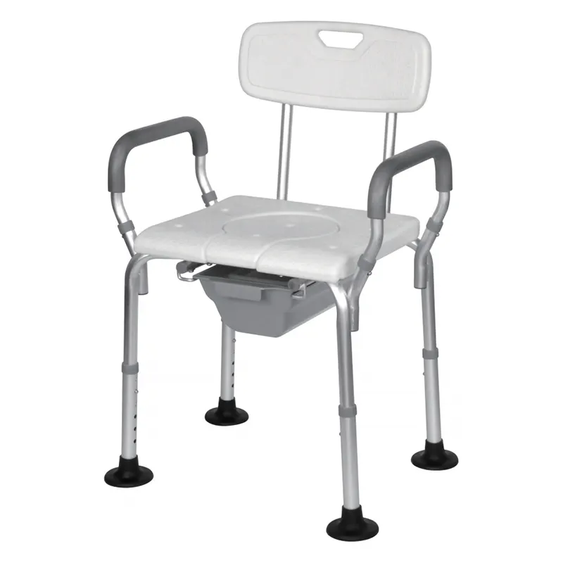 Disabili pieghevole bagno anziani bagno regolabile bagno doccia sedie sedile 3 in 1 sedia comoda per anziani