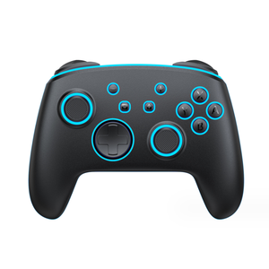 Wireless Gamepad Metal Rocker Colorful Lighting Macro <strong>Programming</strong> <strong>Function</strong> for Nintendo Switch Pro Controller Joysticks - Product Image 2