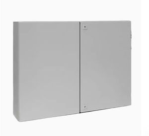 <strong>RITTAL</strong> AE Control Box 1110.500 Power Cabinet 2 <strong>Doors</strong> 2 Locks 1000 mm X 1000 mm X 300 mm Metal Aluminum Steel IP66 1000 mm X 1000