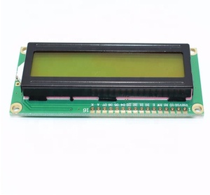 Vendite dirette in fabbrica 1602A 5V blu verde schermo LCD modulo LCD1602A Display