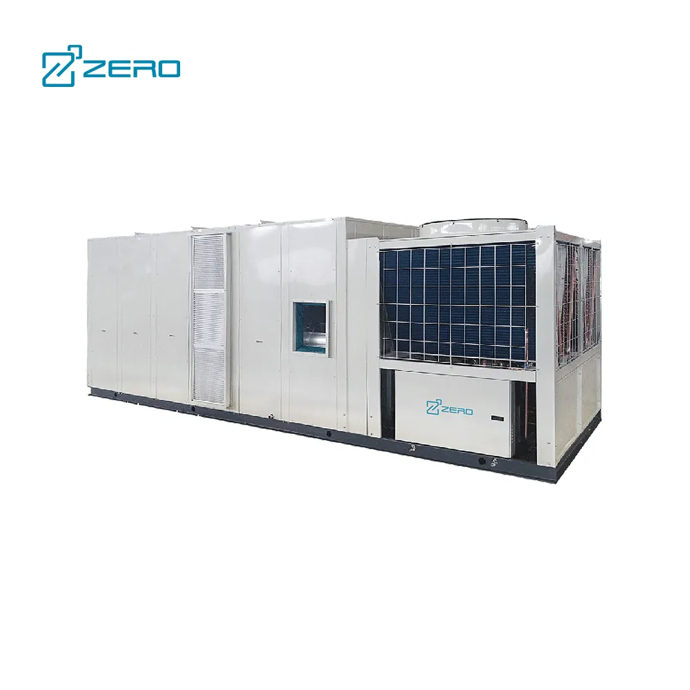 Zero Brand produttore Inverter 25 Ton tipo di confezione unità aria condizionata centralizzata HVAC condizionatore d'aria sul tetto