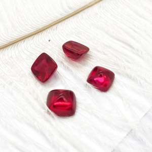 Fabbrica laboratorio coltivato rubino taglio pietra sintetica blu/rosa/rosso/giallo gioielli che fanno varie forme rubino per gioielli - Product Image 1