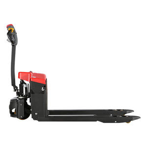 1-1.5 Ton Small Electric Pallet <strong>Stacker</strong> with Hydraulic Lifter 24V Motor Pump Engine Stacking Reclaiming Pallets Both New <strong>Used</strong> - Product Image 1