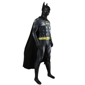大人のためのバットマンコスプレスーパーヒーローコスチュームさまざまなスタイルのハロウィーンとコスプレのためのメンズワンシー小道具大人のバットマンワンシー