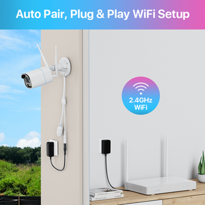 Sistema de cámara de 8 canales con tecnología AI, sistema de cámara de videovigilancia con detección de vehículos, sistema de cámara de alarma H.265 - Product Image 3