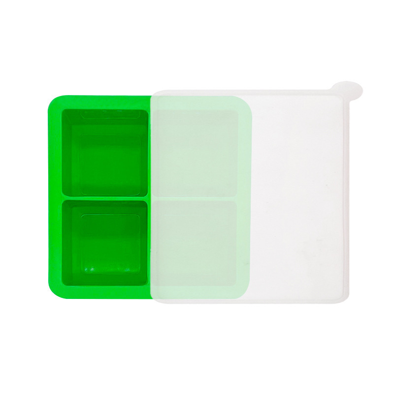 Green with lid