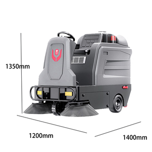 Cleanhorse M3 sàn điện sạch điện chân không đường ngoài trời quét sàn công nghiệp đi xe trên kho quét máy - Product Image 5