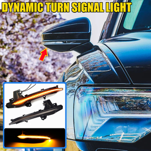 For <strong>Audi</strong> A6 C8 4K A7 4K8 <strong>A8</strong> D5 2018 - 2020 Flowing Water Flashing Mirror Lamp Dynamic Blinker <strong>LED</strong> Turn Signal Light Car Styling - Product Image 3