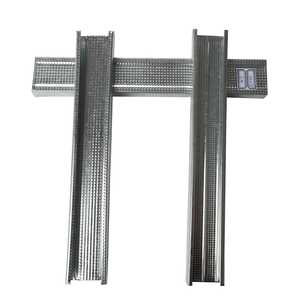 天花板光钢龙骨金属皱纹通道镀锌钢框架 - Product Image 1