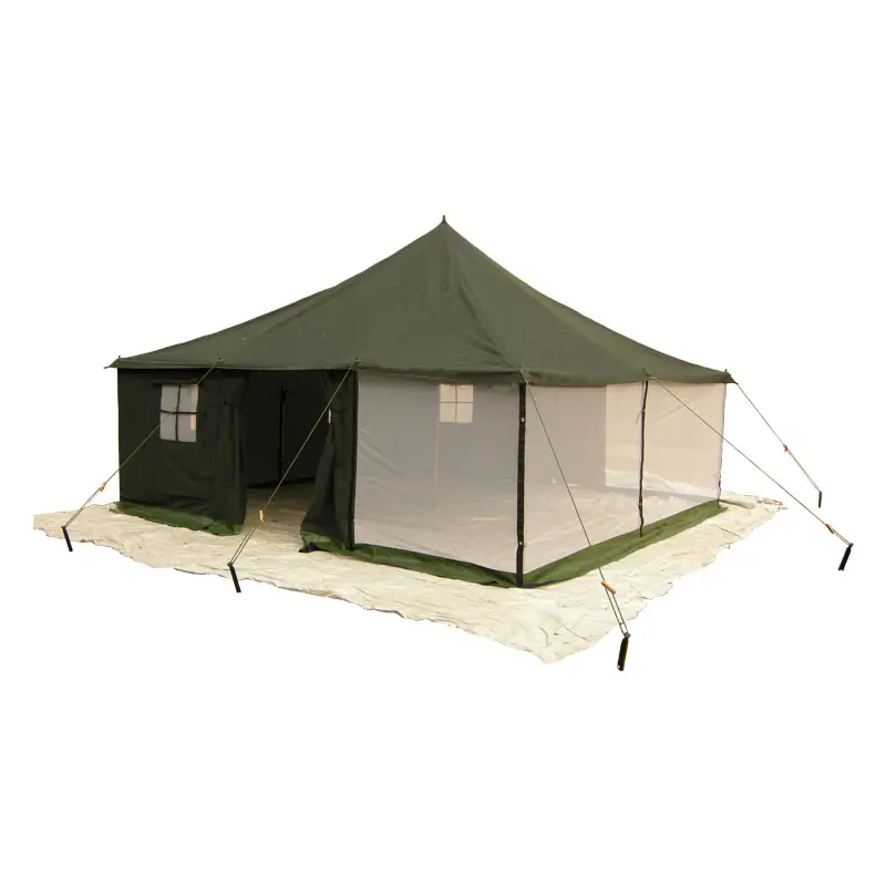 Qx Fabriek Camping Winter 5 10 20 30 40 50 Mensen Familie Waterdicht Canvas Grote Outdoor Camping Tent