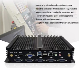 Industrial <strong>Computer</strong> XP Industrial <strong>Computer</strong> Host Fully Enclosed Embedded <strong>Multi</strong> Serial Port I3 I5 I7 Industrial Mini <strong>Computer</strong> - Product Image 3