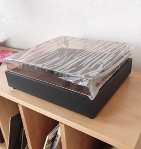 Mini reproductor de discos de vinilo de plástico clásico de 3 velocidades con entrada/salida auxiliar Bluetooth, accesorio de Audio y vídeo con función de 5V - Product Image 2