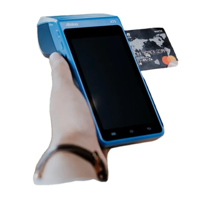 스마트 Pos 터미널 A75 Pro는 모든 지불 카드 체계를 만족시키는 비즈니스를위한 이상적인 신용 카드 기계입니다