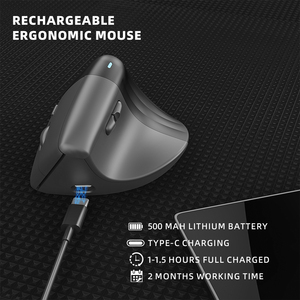 AMZ Hot Sale Rechargeable Wireless <strong>Keyboard</strong> Mute Silent Split <strong>Computer</strong> Office Ergo Ergonomic Mouse and <strong>Keyboard</strong> with Palm Rest - Product Image 5