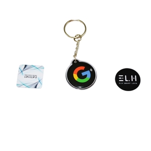 Çip anahtarlık ile akıllı Nfc özel kartvizit sosyal medya temassız akıllı kart Google yüksek kalite Google Nfc anahtar kart - Product Image 6