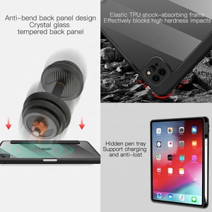 IfaceMall เคสแท็บเล็ตทนทานสำหรับ iPad Pro 11นิ้วเคส2ND/3rd รุ่น iPad Air 4 5 6 10.9นิ้วผลิตจากโรงงาน - Product Image 2
