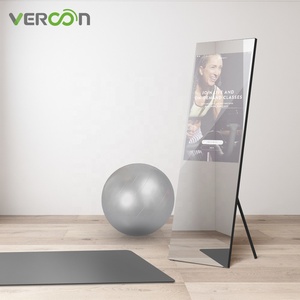 Nhà phòng tập thể dục Workout máy tập thể dục gương New arrivals Android thông minh màn hình cảm ứng tường ma thuật hiển thị tương tác vercon - Product Image 4