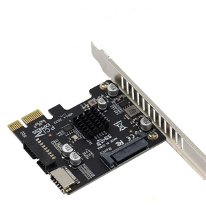 <strong>Computer</strong> PCIE to Front USB Type E USB 3.0 19P 20P Expansion Card Self-Power PCIE <strong>Adaptor</strong> Card - Product Image 2