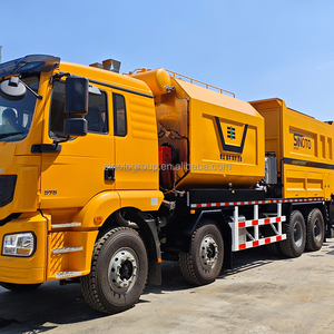 Stcs5252tfc nhựa đường sỏi bitum phun xây dựng đường 3800mm nhựa đường bùn niêm phong đồng bộ - Product Image 1