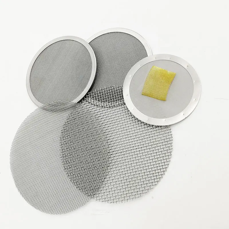 10mm 15mm 20mm diameter mesh filter disc and packs mesh screen disk
